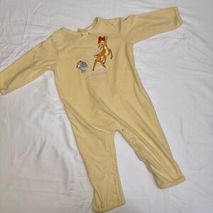 Disney Classics Vintage Y2K Bambi and Thumper Romper